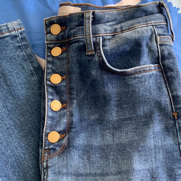 Triarchy High Waisted Button Jean - Picture 5 of 8